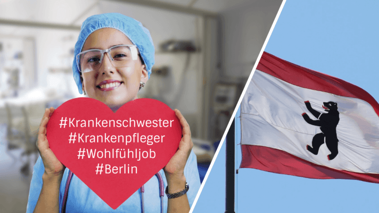 Krankenschwester-Krankenpfleger-Job-In-Berlin-Fahne-Text